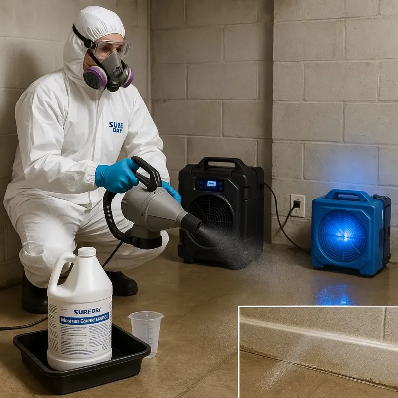 Sanitization and Odor Removal process in Accokeek, MD