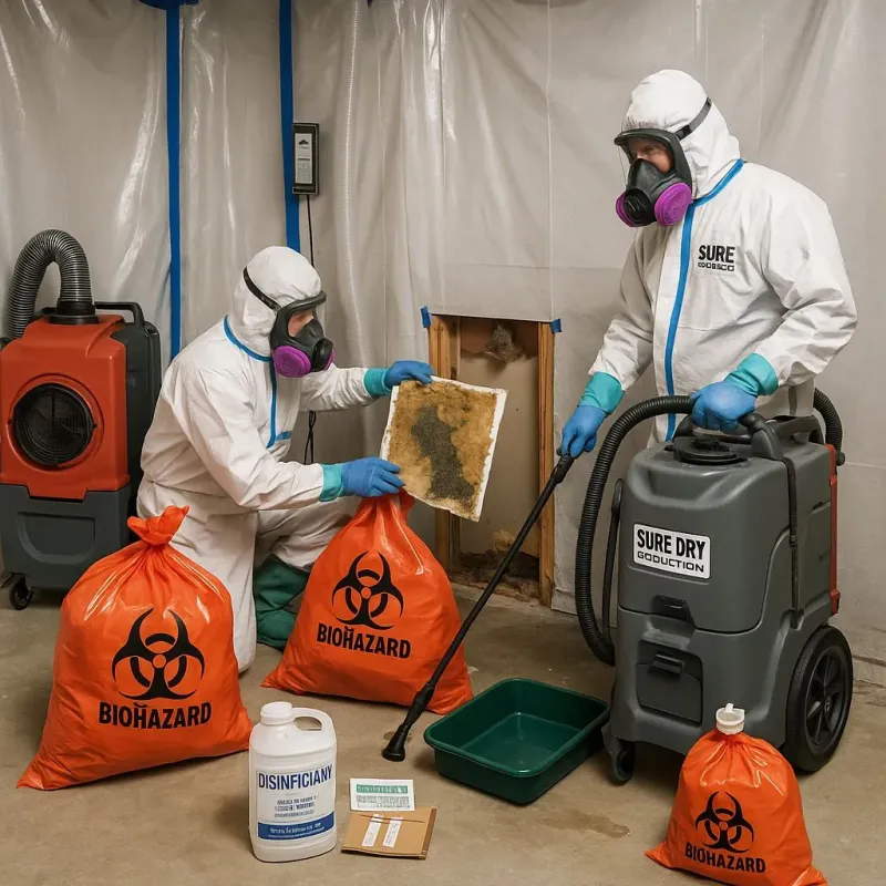 Contaminated Water Handling Protocols process in Accokeek, MD
